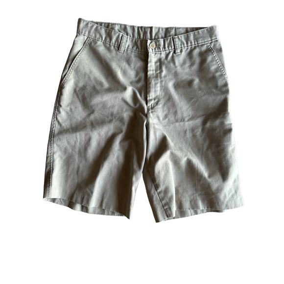 Vintage Sachs Khaki 32W Shorts - Picture 1 of 7